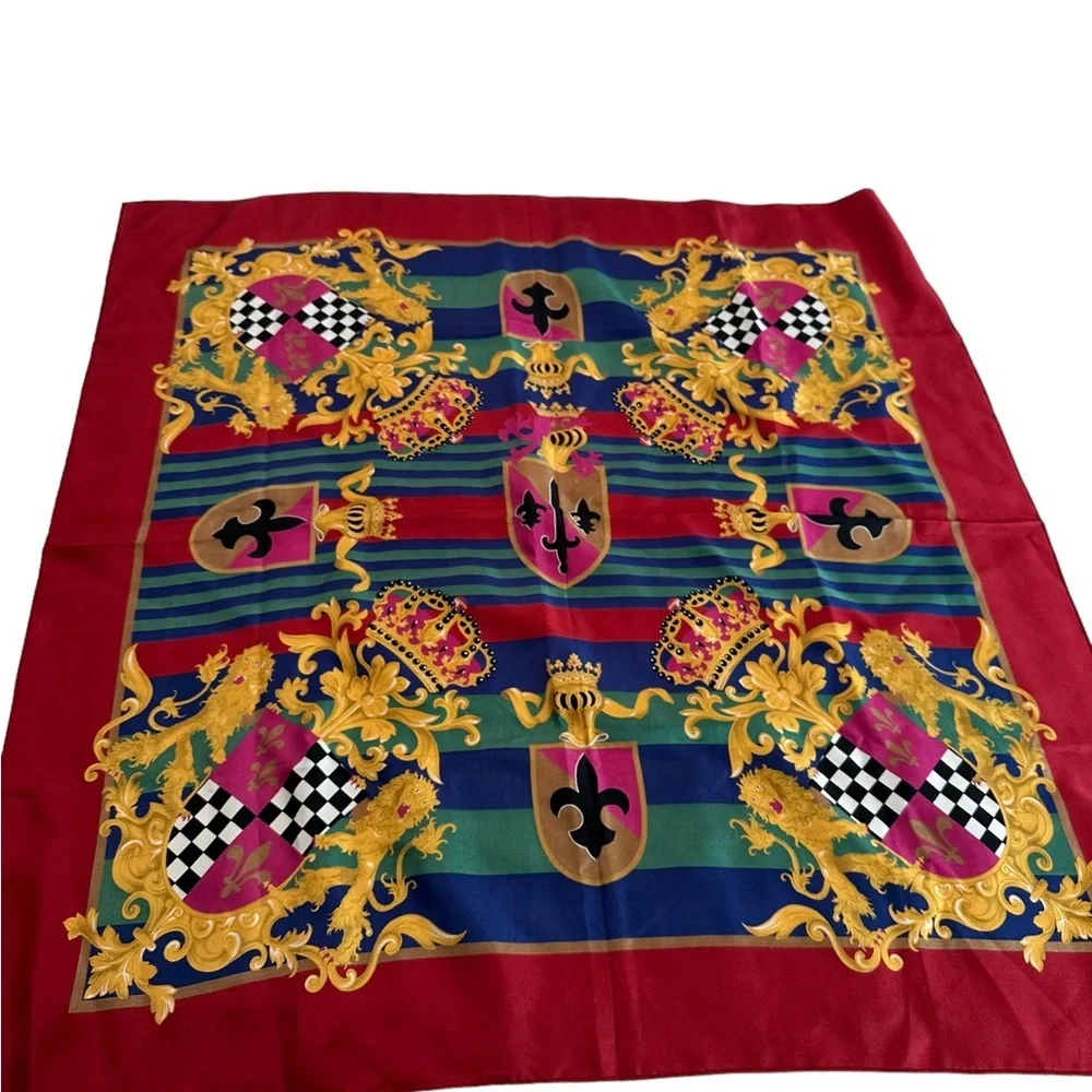 Adrienne Vittadini Multicolored Scarf Size 34 x 35